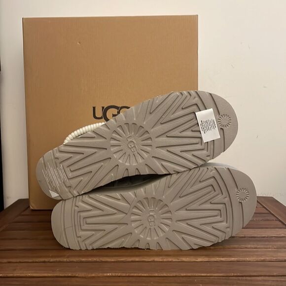 UGG Classic Mini Platform Felted Boots Grey USA Women Size 11/UK 9/EU 42 - Picture 11 of 14